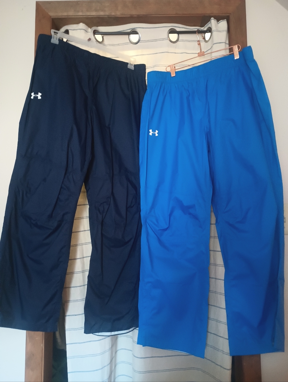 Under Armour Rain Pants Pair - Navy & Bright Blue